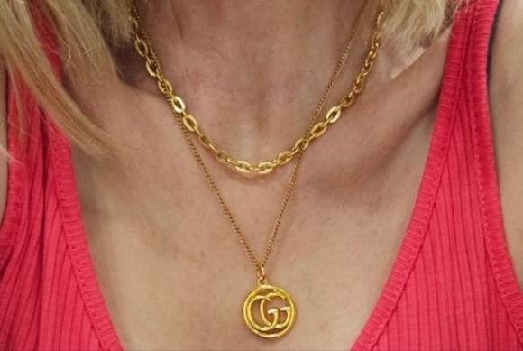 LAST ONE❗️Gucci Double G Replacement Pull Charm Pendant - Picture 4 of 8